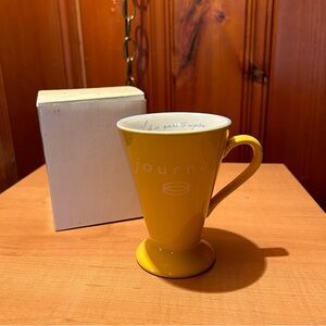 Mary Kay Journey Yellow Mug